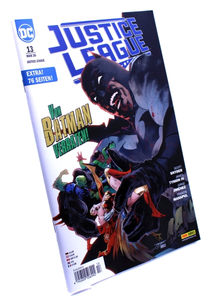 Justice League Comic (Restart 2019) Nr. 13: Von Batman verraten!